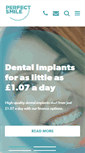 Mobile Screenshot of perfectsmile-dental.com